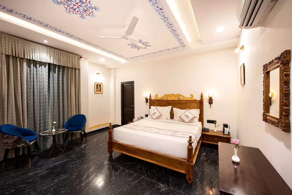 Deluxe Room at The Chronicles Hotel, Udaipur